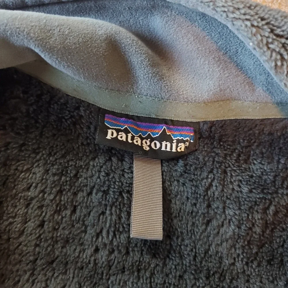 Patagonia R4 Regulator‎ Polartec Pile Fleece Zip Jacket Gray Mens XL Full Zip